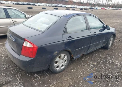 2006 Kia Spectra Ex/Lx/Sx from USA, damaged, VIN KNAFE122065356733